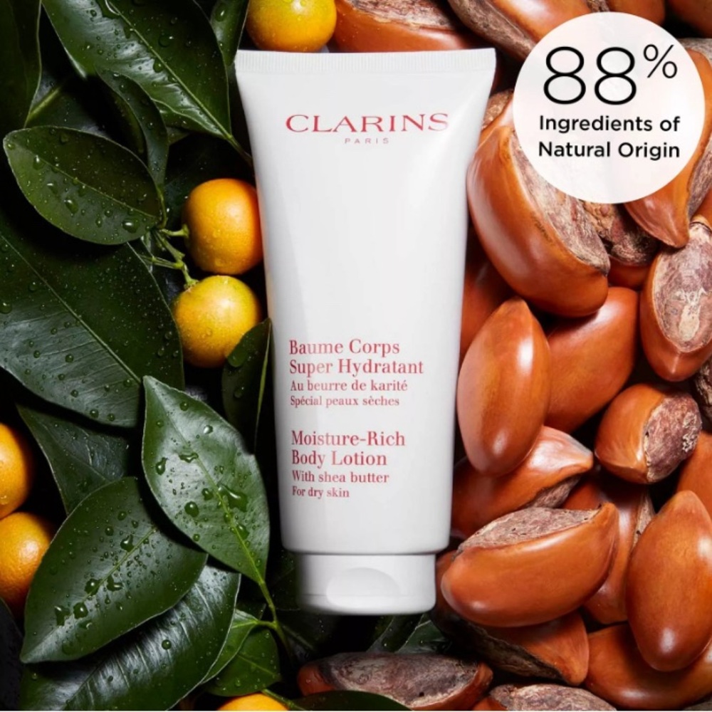 CLARINS SEALED Moisture-Rich Hydrating Body Lotion, RETAILS $50